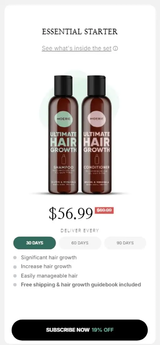 Moerie Hair Growth